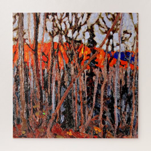 Algonquin Park, schöne Kunst von Tom Thomson Puzzle (Vertikal)