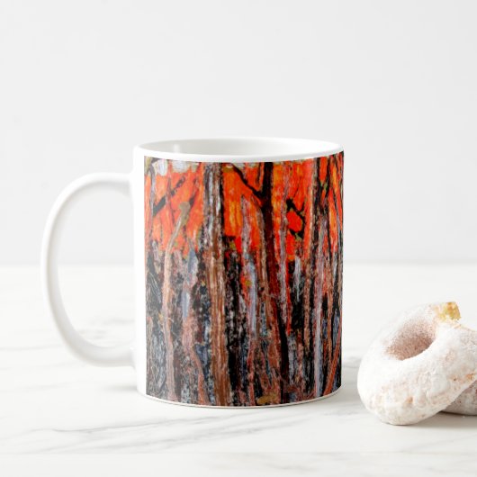 Algonquin Park von Tom Thomson, Kaffeetasse (Mit Donut)