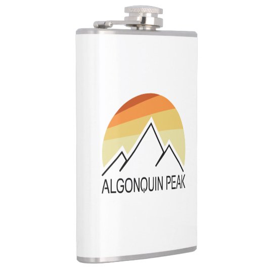 Algonquin Peak Retro Flachmann (Rechts)