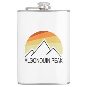 Algonquin Peak Retro Flachmann