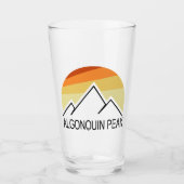 Algonquin Peak Retro Glas (Vorderseite)