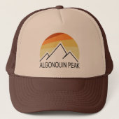 Algonquin Peak Retro Truckerkappe (Vorderseite)