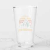 Algonquin Peak Retro Türkis Glas (Rückseite)