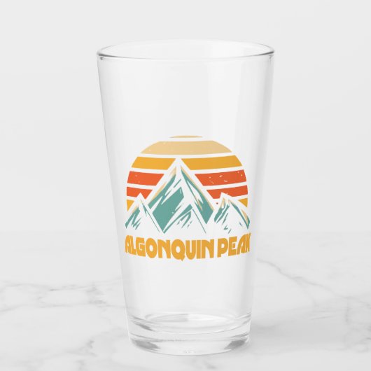 Algonquin Peak Retro Türkis Glas (Vorderseite)