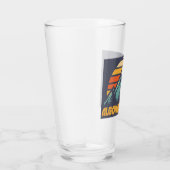 Algonquin Peak Retro Türkis Glas (Rechts)