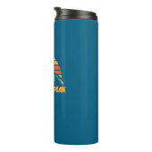 Algonquin Peak Retro Türkis Thermosbecher (Nach rechts gedreht)