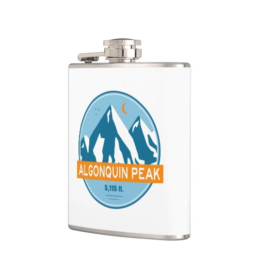 Algonquin Peak Stars Moon Flachmann (Links)