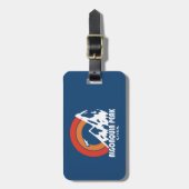 Algonquin Peak Sun Eagle Gepäckanhänger (Vorderseite vertikal)