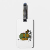 Algonquin Provincial Park Backpack Gepäckanhänger (Rückseite vertikal)