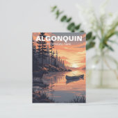 Algonquin Provincial Park Canada Postkarte (Stehend Vorderseite)