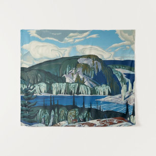 Algonquin Provincial Park Gemälde von AJ Casson Wandteppich