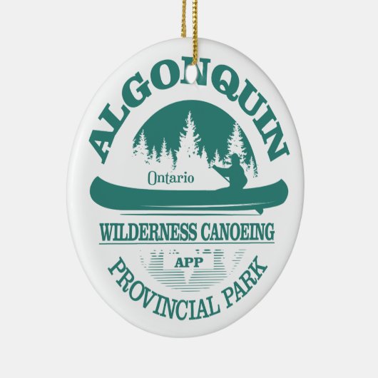 Algonquin Provincial Park Keramik Ornament (Rechts)