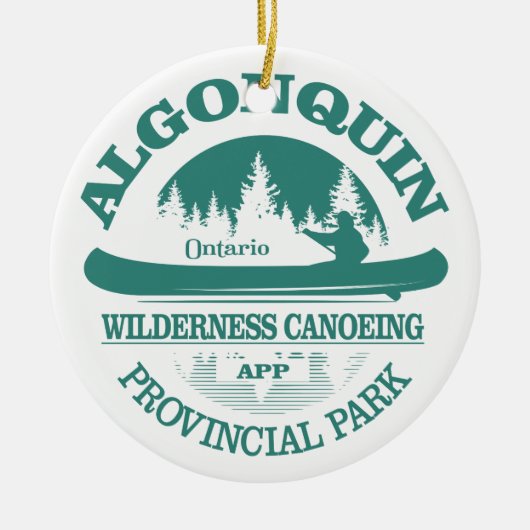 Algonquin Provincial Park Keramik Ornament (Vorne)