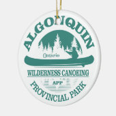 Algonquin Provincial Park Keramik Ornament (Links)