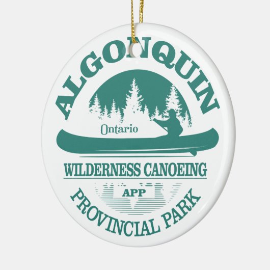 Algonquin Provincial Park Keramik Ornament (Links)