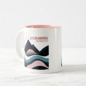 Algonquin Provincial Park Kolored Hills Zweifarbige Tasse (Vorderseite Links)