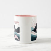 Algonquin Provincial Park Kolored Hills Zweifarbige Tasse (Mittel)