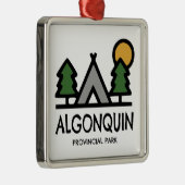 Algonquin Provincial Park Ornament Aus Metall (Rechts)