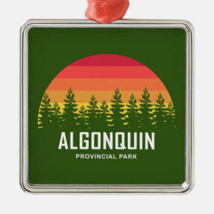 Algonquin Provincial Park Ornament Aus Metall
