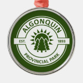 Algonquin Provincial Park Ornament Aus Metall (Vorne)
