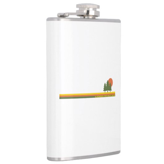 Algonquin Provincial Park Pine Trees Flachmann (Rechts)