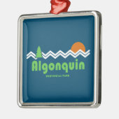 Algonquin Provincial Park Retro Ornament Aus Metall (Links)