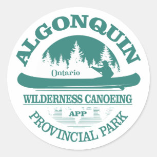 Algonquin Provincial Park Runder Aufkleber