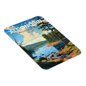 Algonquin Provincial Park Travel Art Vintage Magnet (Rechte Seite)