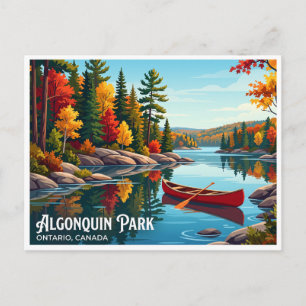 Algonquin Provincial Park Whitney Kanada Postkarte