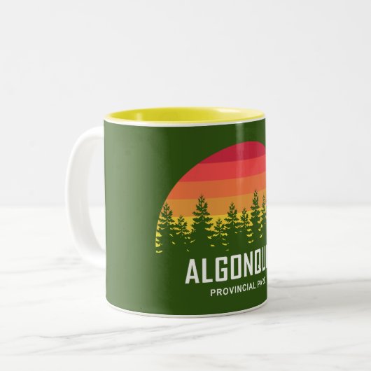 Algonquin Provincial Park Zweifarbige Tasse (Vorderseite Links)