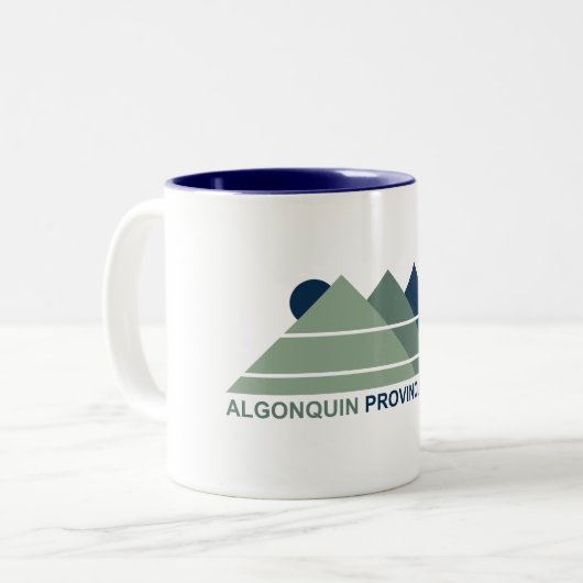 Algonquin Provincial Park Zweifarbige Tasse (Vorderseite Links)