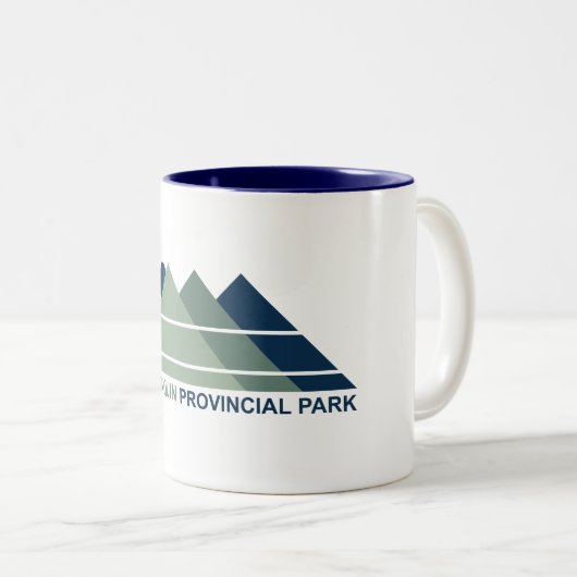 Algonquin Provincial Park Zweifarbige Tasse (VorderseiteRechts)