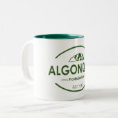 Algonquin Provincial Park Zweifarbige Tasse (Vorderseite Links)