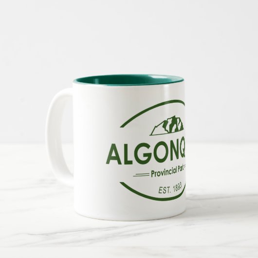 Algonquin Provincial Park Zweifarbige Tasse (Vorderseite Links)