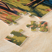 Algonquin Provinzpark Reisen Vintag Puzzle (Seite)