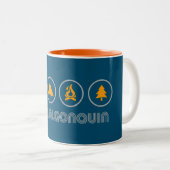 Algonquin Zweifarbige Tasse (VorderseiteRechts)