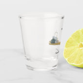 Algontarier-Schussglas Schnapsglas (Links)