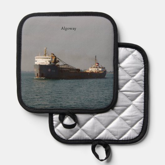 Algorail Ofen Mitt oder Pothalter Topflappen (Vorderseite/Rückseite)