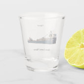 Algorail-Schnapsglas Schnapsglas (Rückseite)