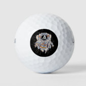 Algorand Astronaut - Algo Crypto Golfball (Vorderseite)