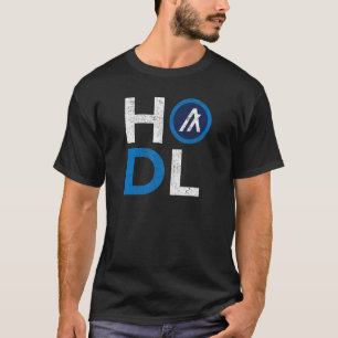 Algorand Hodl Crypto Vintag Retro T-Shirt