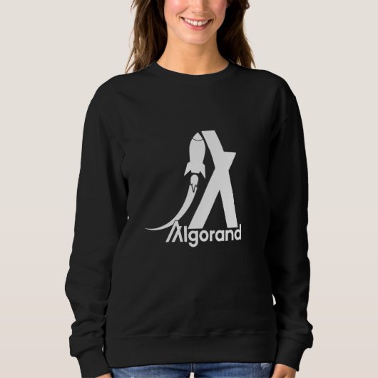 Algorand Rocket Crypto Nft Cryptowährungs-Blocker Sweatshirt (Vorderseite)