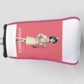Algorithm Cat Spirit Girl – Golf Accessories Colle Headcover (Vorderseite)