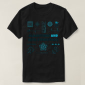 Algorithmen und Datenstrukturen T-Shirt (Design vorne)