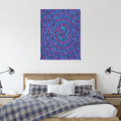 Algorithmic Mathematical Art Pattern  Leinwanddruck (Insitu (Schlafzimmer))