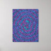 Algorithmic Mathematical Art Pattern  Leinwanddruck (Vorderseite)