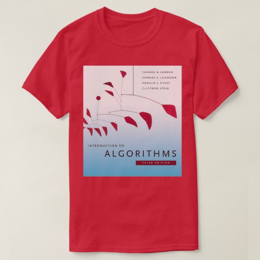 Algorithms CLRS T-Shirt (Design vorne)