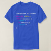 Algorithmus des Erfolgsprogrammierers Coder Coding T-Shirt (Design vorne)