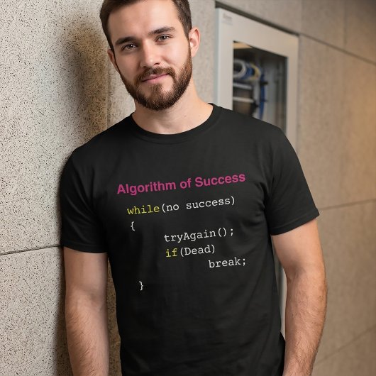 Algorithmus für Erfolg Programmierer Full Stack IT T-Shirt