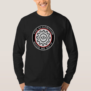 Algorithmus hat mich dazu gebracht, es bei Männerm T-Shirt